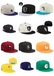 Hot Snapbacks hats Adjustable hat Designer Baseball Flat hat All Team Logo Embroidery Football Caps Outdoor Sports Closed Hip Hop Fitted Fisherman Beanies Mesh cap