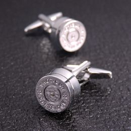 Free shipping, new silvery bullet cufflinks fashion men's shirt cufflinks senior designer exclusive design shirt button