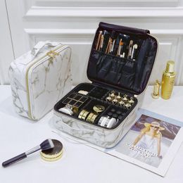 Cosmetic Bags Storage Makeup Travel Professional Women Case Large Capacity Make Up Box Portable Waterproof Bag E846