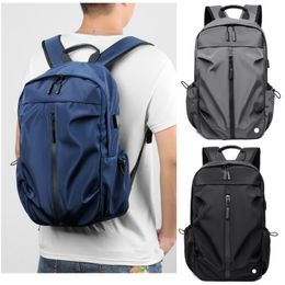 LL-3030 Women Mens Bags Laptop Backpacks Gym Outdoor Sports Shoulder Pack Travel Students School Bag Waterproof Backpack Handbag