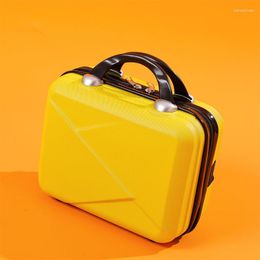 Cosmetic Bags Portable Box Makeup Small Luggage Lightweight Mini Zipper Lock Fashion Child And Mother Storage Suitcase Make Up Bag