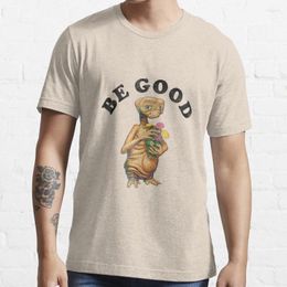 Women's T Shirts Et Be Good Vintage Retro Style Trending T-Shirt Custom Aldult Teen Unisex Digital Printing Tee Gift Xs-5Xl Tshirt