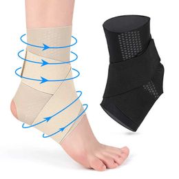 Support Ankle Stabiliser bracket sports compression strain bandage ankle support protector for basketball football fitness and running P230523