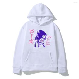 Men's Hoodies Anime Nana Osaki Double Sided Print Hoodie Men Women's Oversize Harajuku Clothes Teens Hooded Sweatshirt Winter Fleece