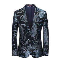 mens suit suit coat mens business dress suit fashion print stripe top different pattern pocket button decoration party dress various colors styles Asian Size M-6XL