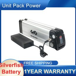 48V 15AH Silverfish Lithium Electric Bike 1000W 500W 24V 36V 21AH Lithium Ion Electric Bike Bicycle Battery Pack+Charger