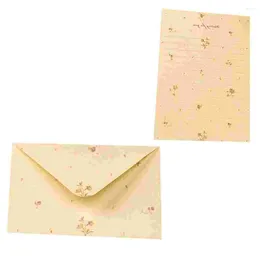 Gift Wrap Letterhead Envelope Papers Envelopes Stationery Writing Holiday Greeting Gifts Valentine Supplies Set