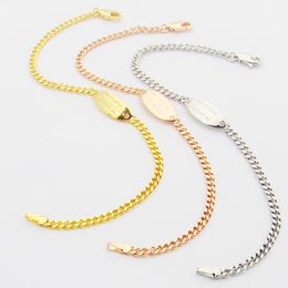 Women Designer Bangles Oval Hanger Double Diamond Engraving Bracelet T letter Luxury Couple Bracelets