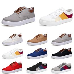 Men Designer Casual Shoes Women No-Brand Sports Sneakers New Style flat green Grey Fog White Black Red Grey Khaki Blue Fashion Mens Shoes trainers outdoor 39-47