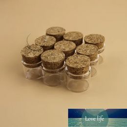 5g Mini small glass bottles vials jars with corks stoppers decorative corked glass test tube 5ml bottle with cork Wholesale