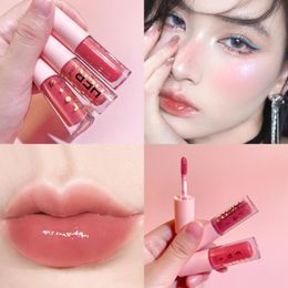 Lip Gloss Mirror Glaze Matte Texture Smooth Easy To Color Waterproof Long Lasting Moisturizing Tint Beauty MakeupLip