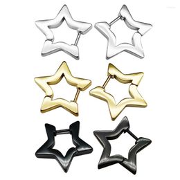 Stud Earrings Mini Stainless Steel Star Sweet Cool Girl Jewelry Fashion Piercing Birthday Gift Drop