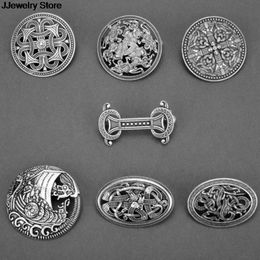 NEW 1PC Mediaeval Viking Shield Brooches Pin Cloak Shawl Pin Celtic Norse Jewellery