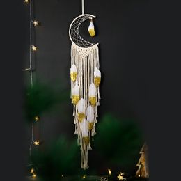 Dream Catcher for Bedroom Adult Girls, Moon Dream Catchers for Boys Macrame Dream Catcher 1224342