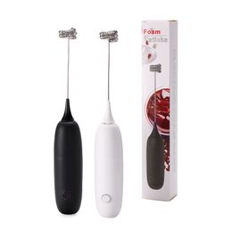 Egg Tools Battery Powered Electric Milk Frother Handheld Egg Beater Coffee Maker Kitchen Drink Foamer Whisk Mixer Coffee Creamer Whisk Frothy Q103