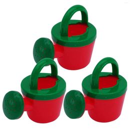 Watering Equipments 3pcs Children's Can Bath Sprinkler Toy Pots Set Baby Sets Beach Kids Gardening Pot