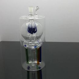 Smoke Pipes Hookah Bong Glass Rig Oil Water Bongs Upper Flower and Lower Eight Claw Glass Water Smoke Bottle