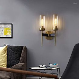 Wall Lamps Black Sconce Lantern Sconces Room Lights Rustic Indoor Lampen Modern Bedroom Decoration