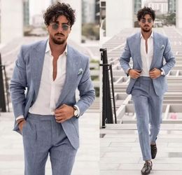 Brand New Grey Groom Tuxedos Peak Lapel Slim Fit Men Wedding Tuxedo Fashion Men Jacket Blazer Men Prom Dinner/Darty Suit Jacket Pants Tie 630