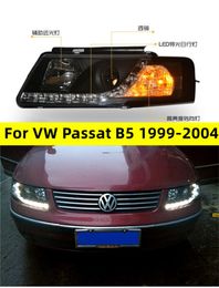 Auto Tuning Head Lamp for VW Passat B5 1999-2004 Passat LED Headlight DRL Hid Bi Xenon Turn Signal Headlights