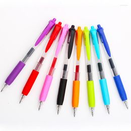 8pcs/ Lot For School And Offices Colorful Set Press Quick-drying Gel Pen