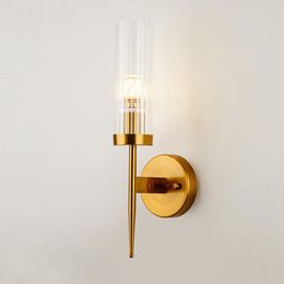 Wall Lamps Lamp Retro Nordic Led Light Exterior Industrial Plumbing Luminaria Korean Room Decor Bed Head