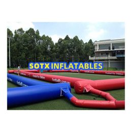 Hot selling inflatable football pitch inflatable football training dummy new inflatable soccer field for sale