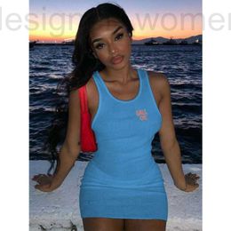 Basic & Casual Dresses Designer Brand Dress Womens Luxury mini skirt Quick Drying Breathable Summer American Women Clothing size