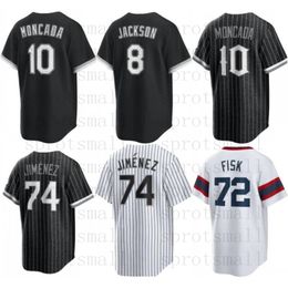 Custom Men Women Youth Tim Anderson Baseball Jersey White Sox Eloy Jimenez Jose Abreu Luis Robert Yoan Moncada Bo Jackson Lucas Giolito Yermin Mercede Keuchel Thomas