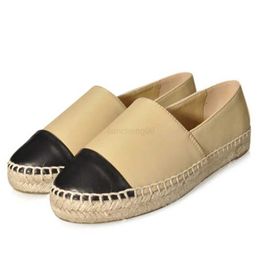 2023Women Espadrilles Designer Ladies Casual Shoes Flats Fashion Loafers Slip-On Platform Shoe 34-42 with original box dust bag X230523