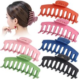 Hair Claw Clips 4 Inch Nonslip Large Crab Hairpins for Women Thin Hair Accessories Barrette Girls Gifts-Air dh8965