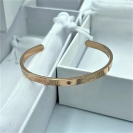 Bangle Fashion Bracelet Sterling Silver Tone Opening Adjustable Chain Street Wild Sweet Romantic Natural Style Jewellery Accessories