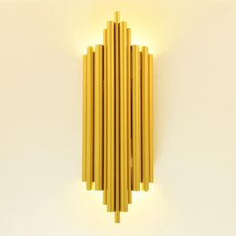 Wall Lamps Modern Crystal Lamp Retro Mirror For Bedroom Lustre Led Swing Arm Light Penteadeira Camarim Applique Mural Design