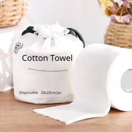 2/3/4Rolls Of Disposable Face Cotton Towel Non-Woven Tissue Wipes Cotton Pads Facial Cleansing Make Up Remover