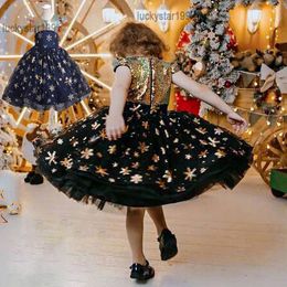 Baby Girl Printed Princess Dress 3-9T Children Cartoon Snowflake Designer Camouflage Skirt Kids Halloween Cosplay Costumes