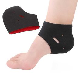 Ankle Support 1 pair of covers for both men's women's universal sports. Heel protection wear resistant perforated socks and heel support P230523