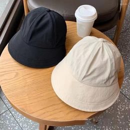 Wide Brim Hats Chic Summer Peaked Cap Soft Women Sunhat Drawstring Pure Color Gardening Hat Sunscreen