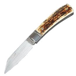 MA6722 Pocket Folding Knife CPM-20V Satin Blade Mammoth Ivory Handle Outdoor EDC Tools Best Gift For Men