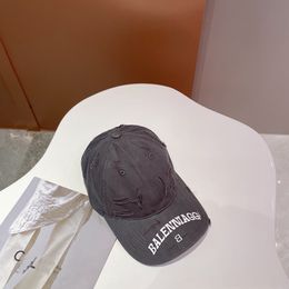 Designer Letter Baseball Caps For Women Men 2023 Solid Vintage Baseball Hats Street Fashion Sun Hats Snapback Caps