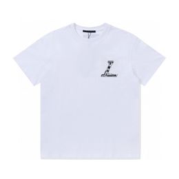 23ss mens t shirt designer t shirt mens tees pure cotton breathable simple and fashionable versatile couple clothing