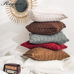 Pillow /Decorative Brand Throw Cover Super Soft Acrylic Knitted Double Twist 45 Decorative Sofa Bed Case/Decorati