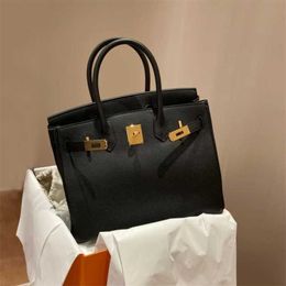 Platinum Tote Bag Handmade Fashion Star Same Top Cowhide Large Capacity Portable Women's Real Genuine Leather