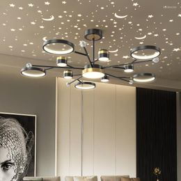 Chandeliers Modern LED Chandelier Lighting For Living Room Bedroom Lamp Gold Frame Aluminium Drop Indoor Fixture Light Lustres