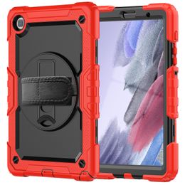 360 Rotating Kickstand Shockproof Case For Samsung Galaxy Tab E 8 T387 A 8.4 10.1 10.5 S6 S7 Lite S8 Plus Ultra 14.6 X900 Tablet Stand Case