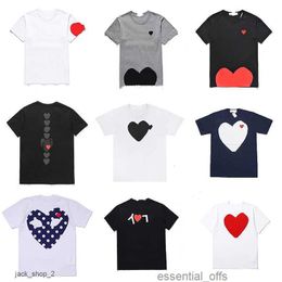 23s plays Designer Mens t Shirts Women's Cotton Embroidery Love Eyes Tshirt Loose Casual Couple Style Printed Short Sleeve BottomI8MU