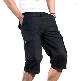 Men's Pants Kenntrice 2023 Summer Men Clothing Loose Tactical Military Cargo Capris Mens Fashion Streetwear Trousers Plus Size 6XL