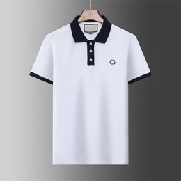 4 New Fashion London England Polos Shirts Mens Designers Polo Shirts High Street Embroidery Printing T shirt Men Summer Cotton Casual T-shirts #1050