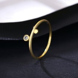 Designer Brand 3A Zircon Plated 18k Gold Ring Women Fashion High end s925 Sterling Silver Ring Female Charm Classic Ring Wedding Party Jewellery Valentine's Day Gift