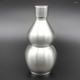 Hip Flasks 18oz Stainless Steel Gourd Flagon Vodka Cup Whisky Alcohol Liquor Bottle Flask For Man Thickened Metal Wine