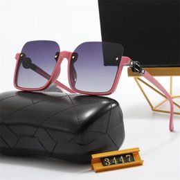 Women Sun Glasses Summer Beach Travel Holiday Casual Goggle Adumbral For Mens Womens Designer Half Frame Mixed Color Eyeglass